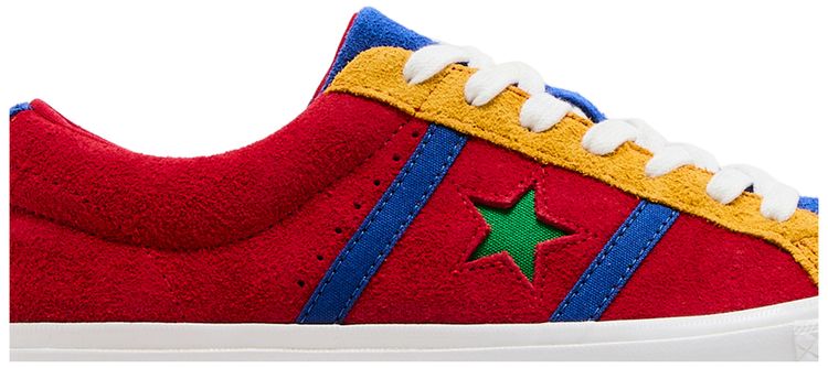 Converse One Star Academy Low Enamel Red Blue