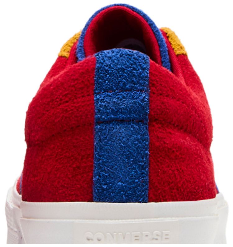 Converse One Star Academy Low Enamel Red Blue