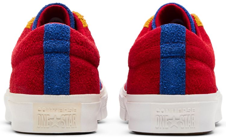 Converse One Star Academy Low Enamel Red Blue