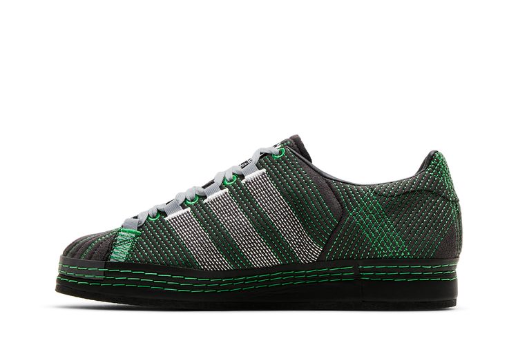 adidas gazelle silver green womens adidas Superstar Vintage Crew-Green JI0318