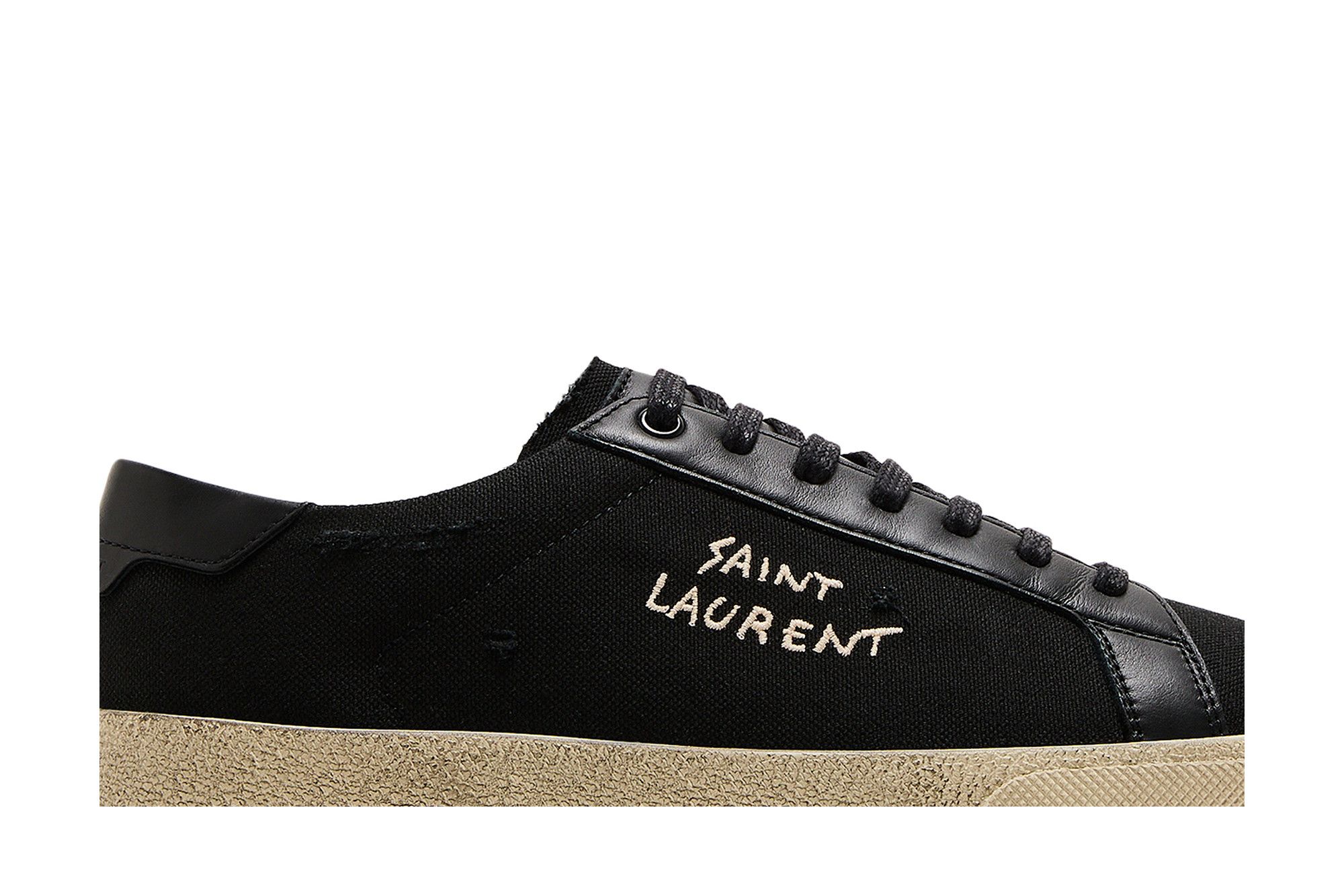 Buy Saint Laurent Court Classic SL-06 'Black' - 611106 GUP50