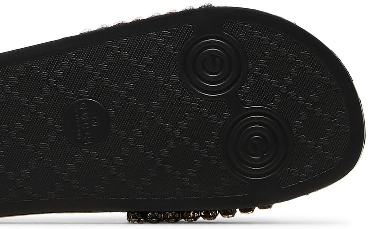 Gucci Wmns Web Slide Crystal