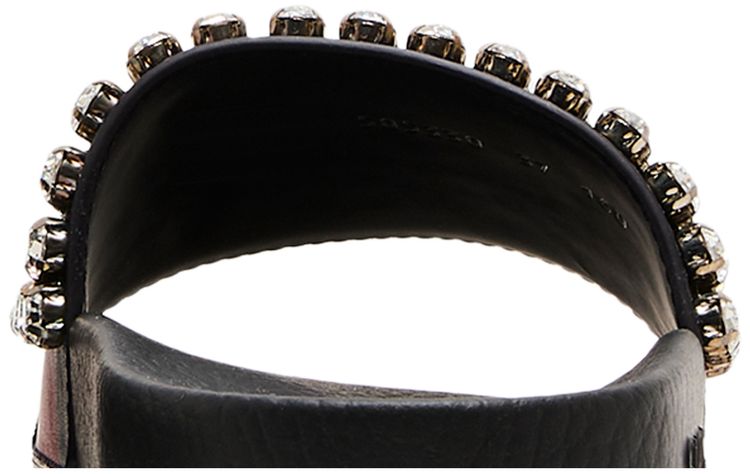 Gucci Wmns Web Slide Crystal