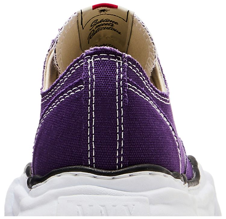 Maison Mihara Yasuhiro Peterson OG Sole Canvas Low Purple