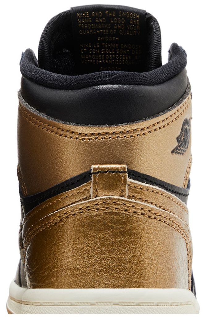 Air Jordan 1 Retro High OG TD Black Gold