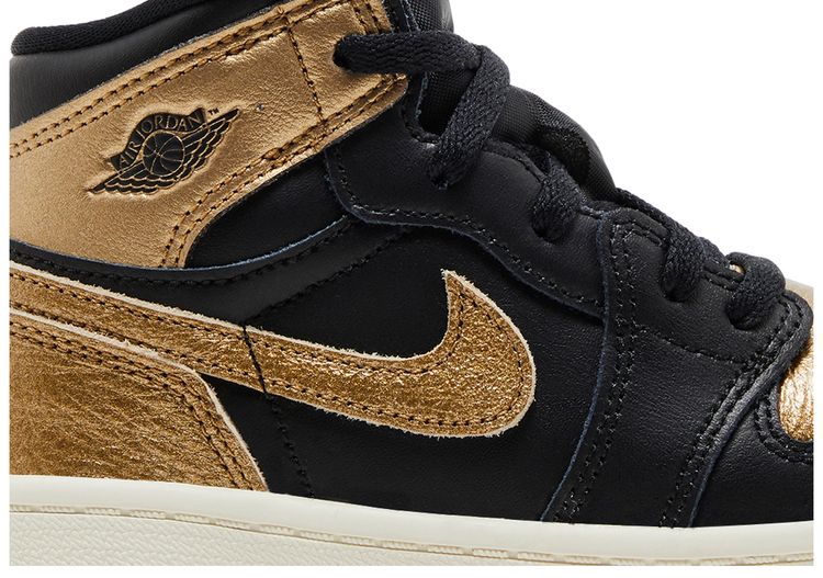 Air Jordan 1 Retro High OG TD Black Gold