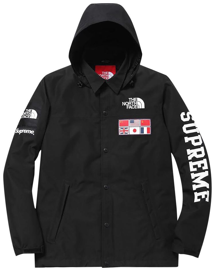 Supreme x The North Face Expedition Coaches Jacket Black