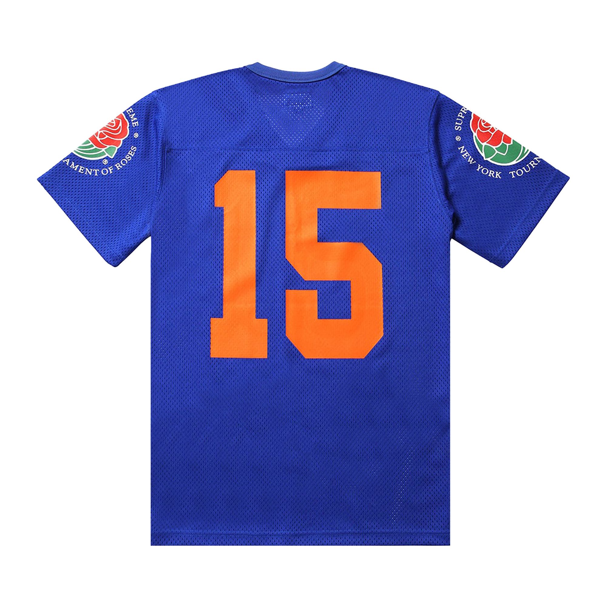 Supreme 13SS Roses Football Top M White メッシュ Supreme Roses 