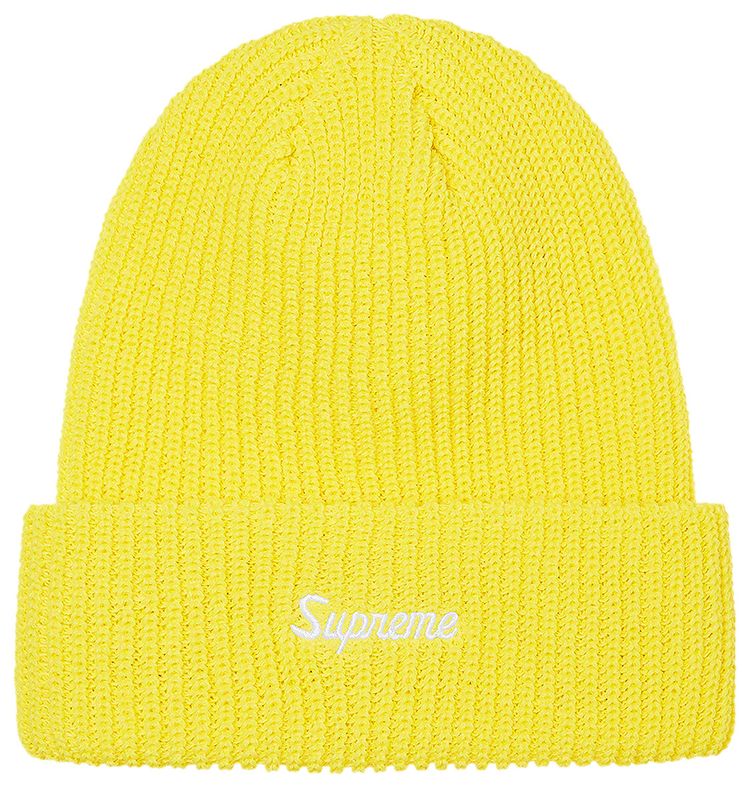 Supreme Loose Gauge Beanie Light Lime