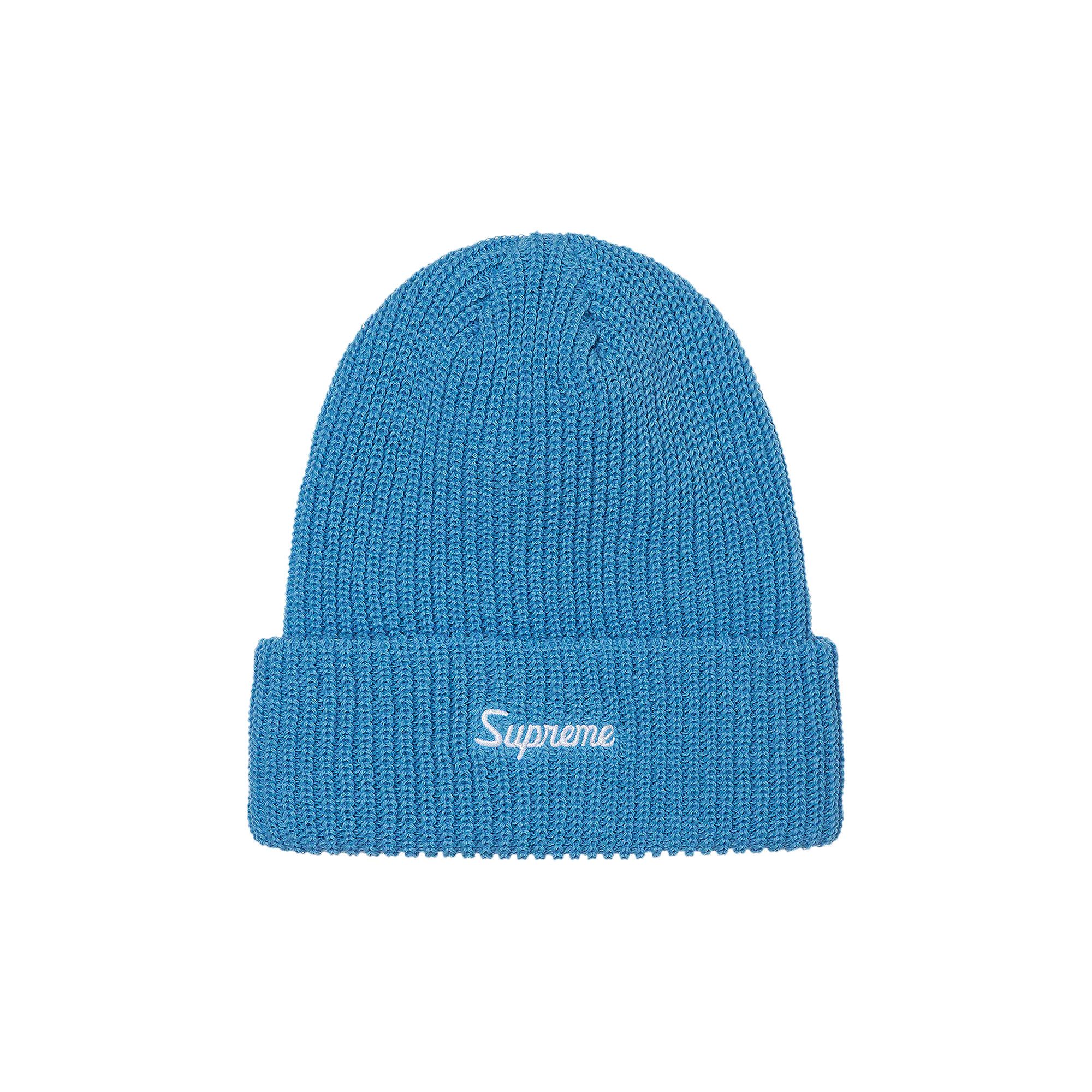 Supreme Loose Gauge Beanie Hat Light Royal OS One Size SS22BN4 Blue | eBay