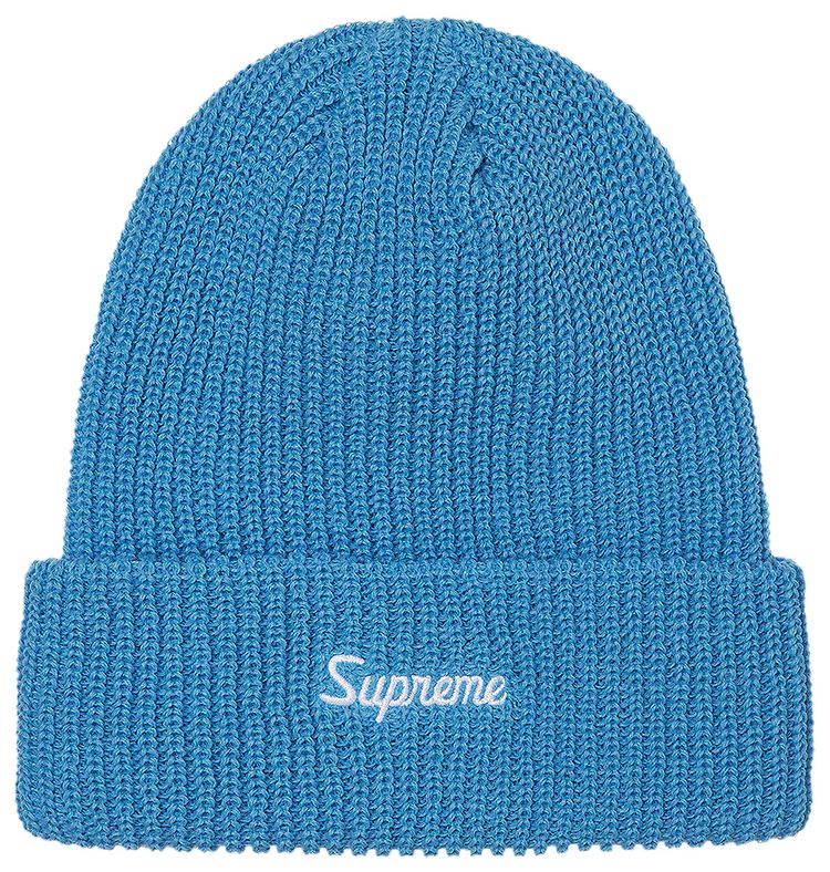 Supreme Loose Gauge Beanie Light Royal