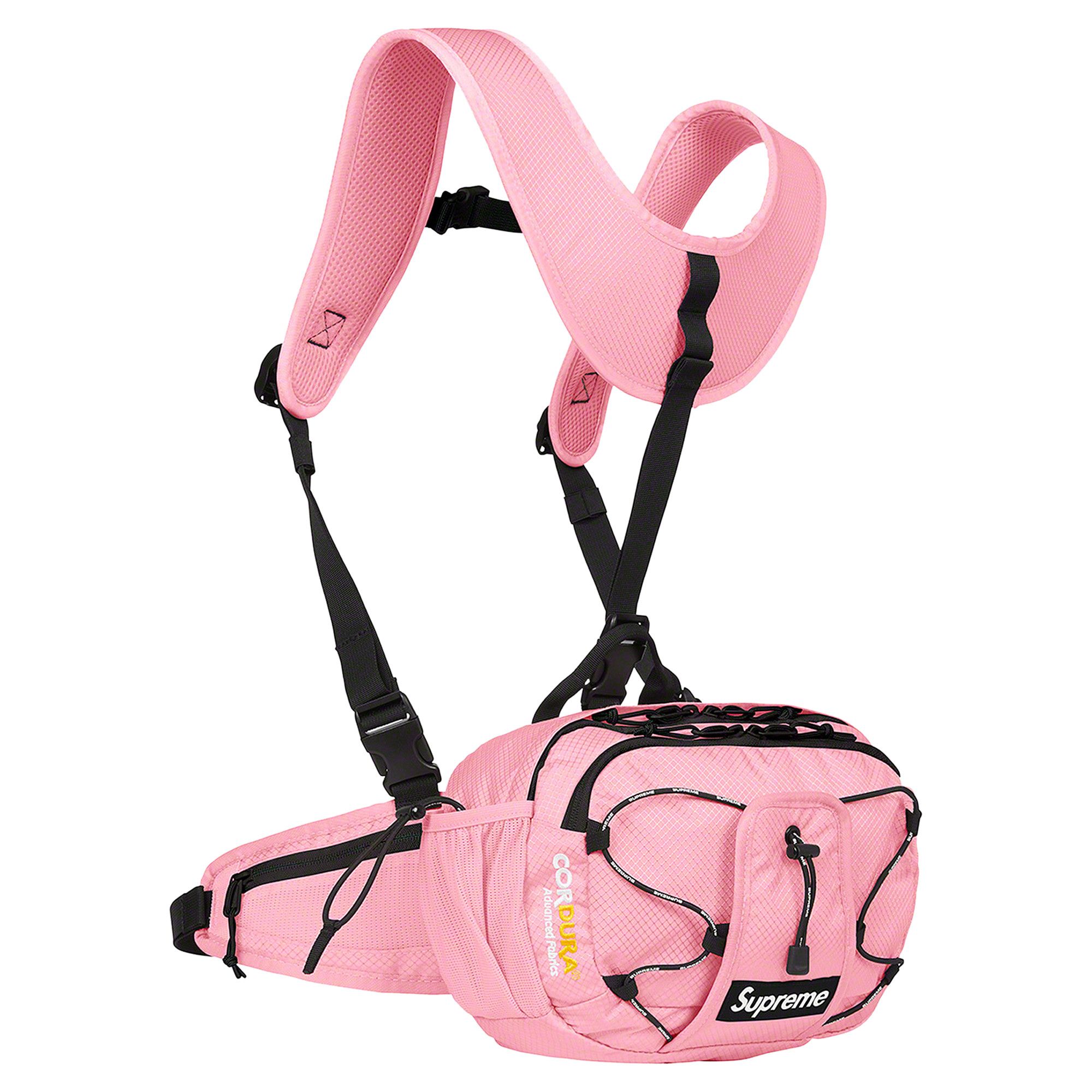Buy Supreme Harness Waist Bag 'Pink' - SS22B12 PINK | GOAT