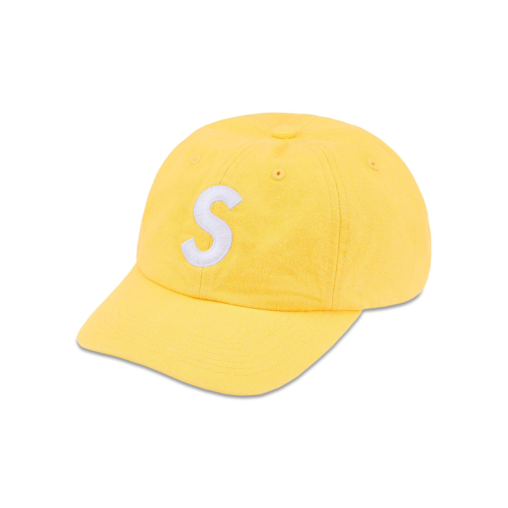 美品‼️supreme kevlar denim S logo 6-panel Buy Supreme x Kevlar Denim S Logo 6-Panel 'Yellow' - SS22H38