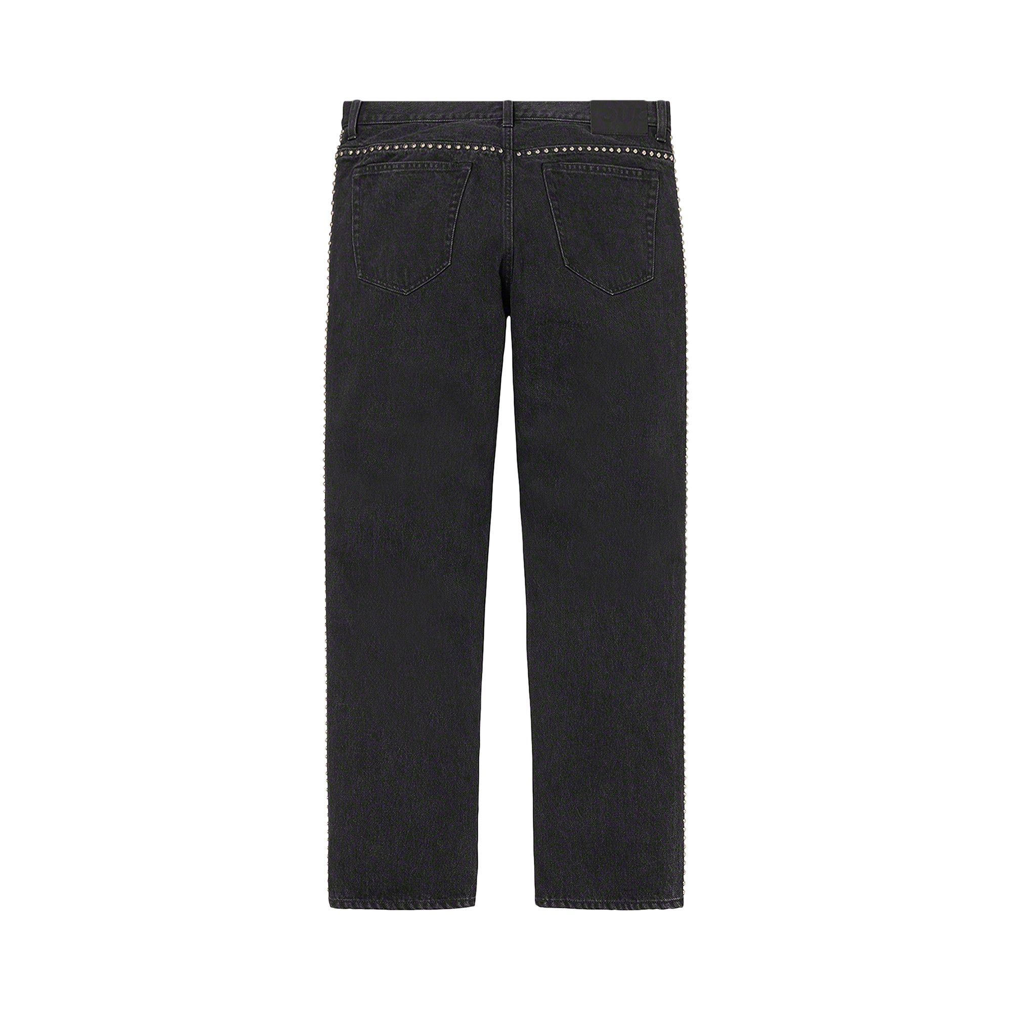 Buy Supreme x B.B. Simon Studded Regular Jean 'Black