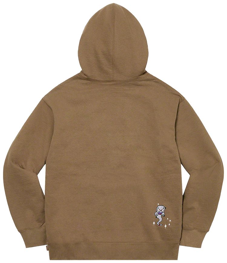 Supreme Angel Hooded Sweatshirt Olive Brown
