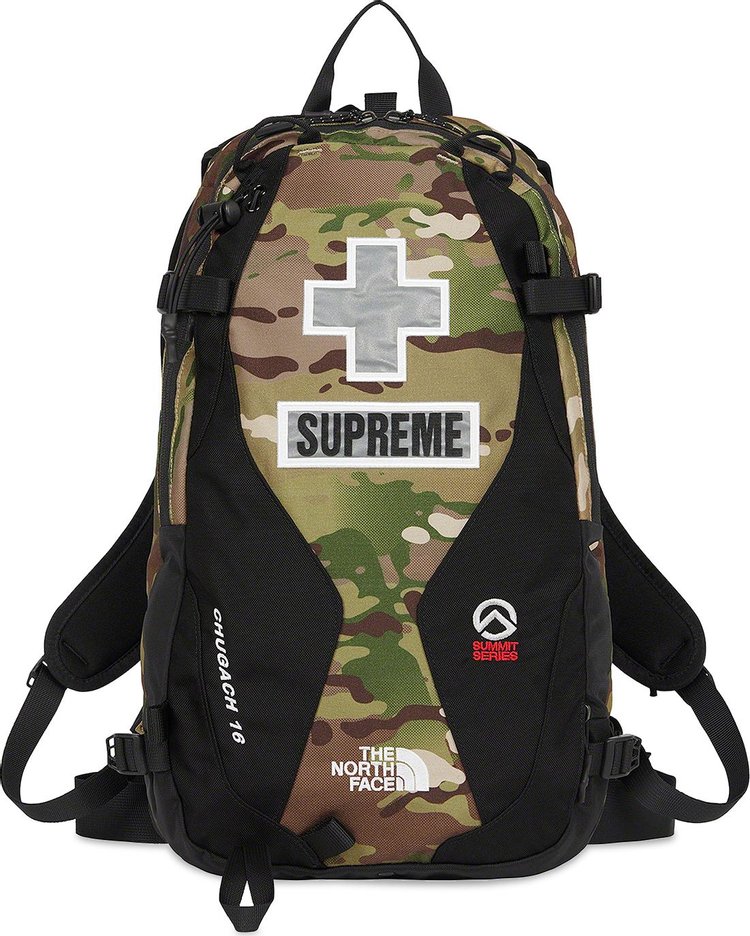 Supreme x The North Face Summit Series Rescue Chugach 16 Backpack Multi Camo