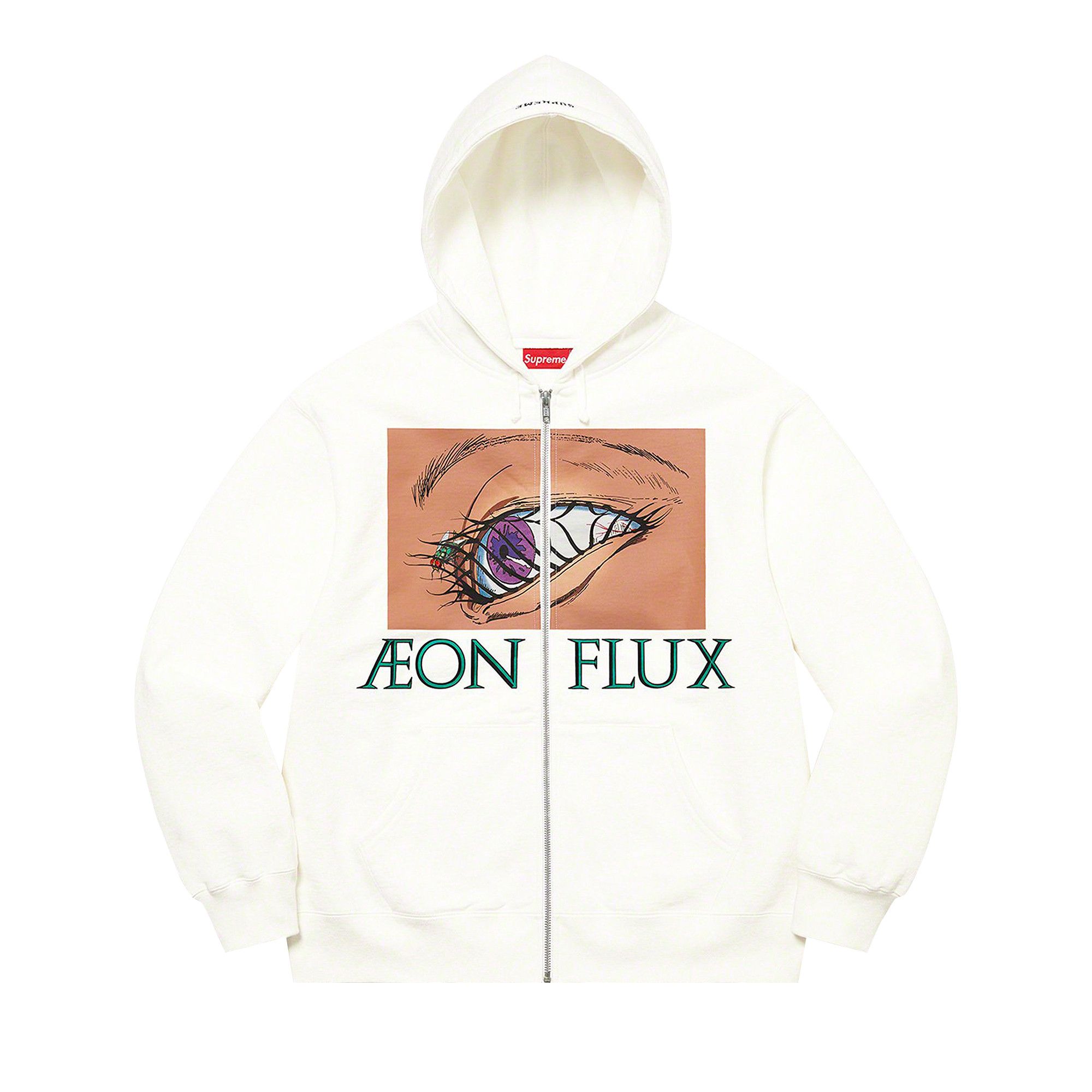 希少supreme aeon flux zip up hooded Supreme Aeon Flux Zip Up Hooded Sweatshirt Black Men's