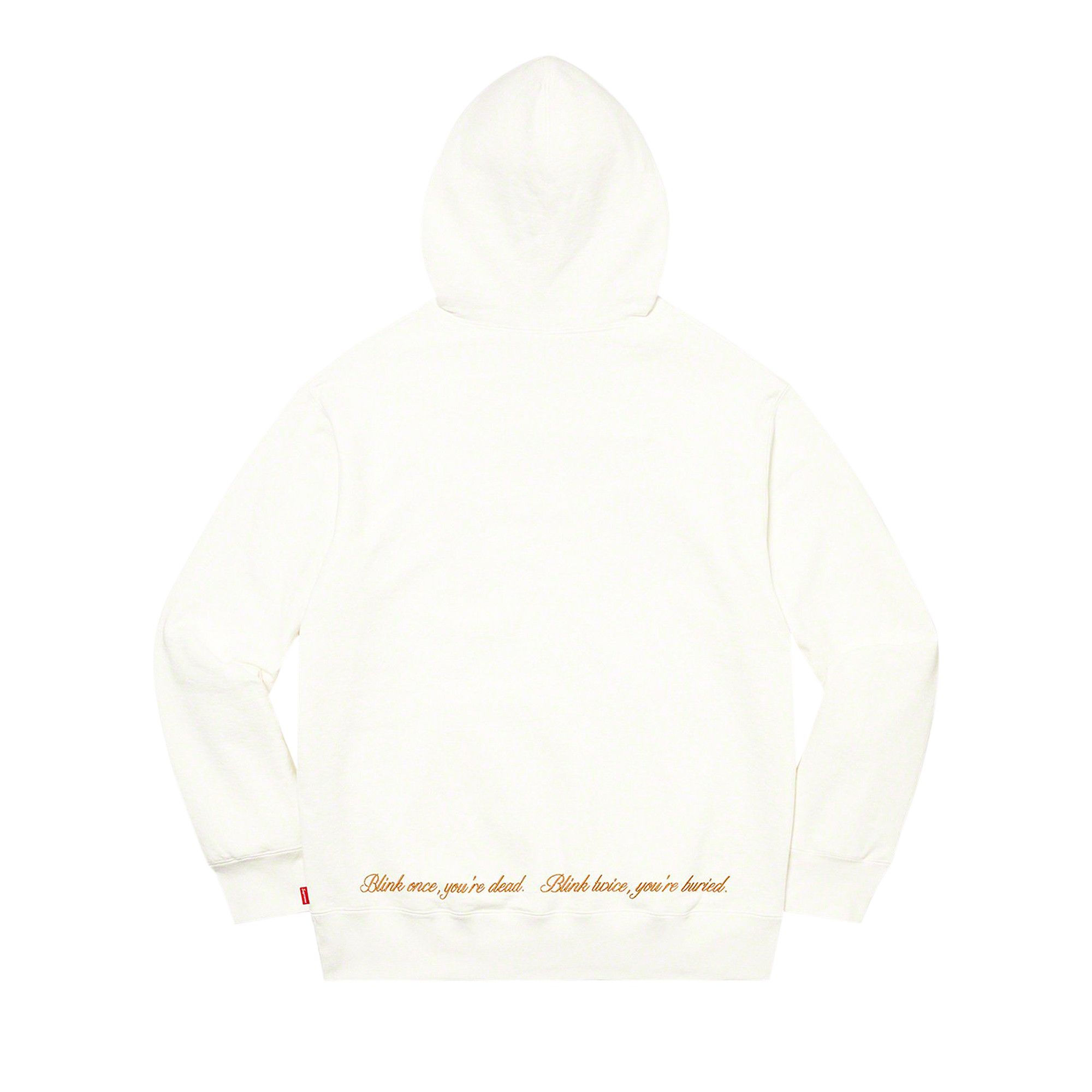 Buy Supreme Aeon Flux Zip Up Hooded Sweatshirt 'White' - SS22SW21