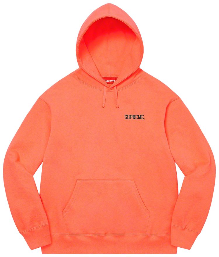 Supreme Ralph Steadman Skull Hooded Sweatshirt Apricot