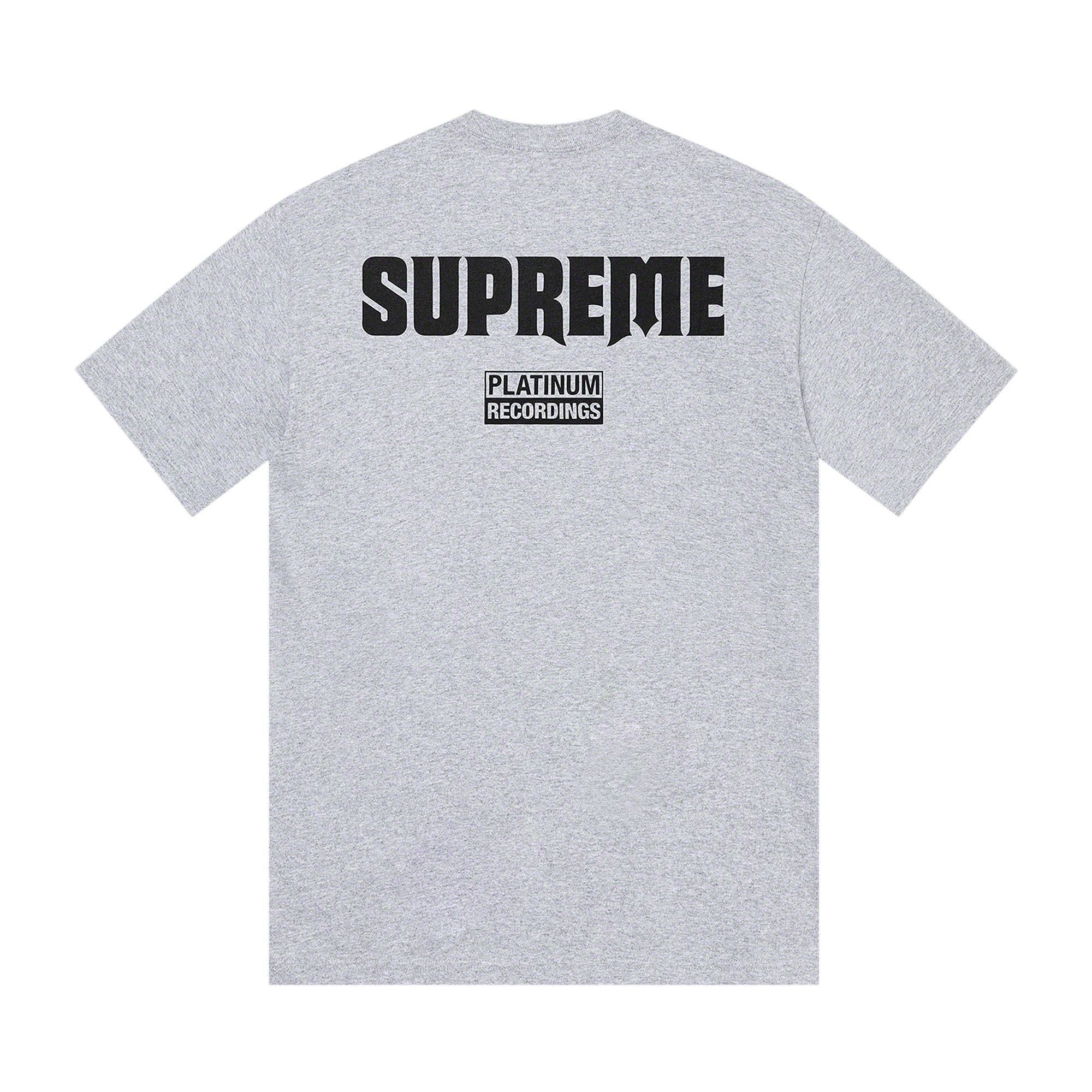 Size xl Supreme Still Talking Tee 'Heather Grey'