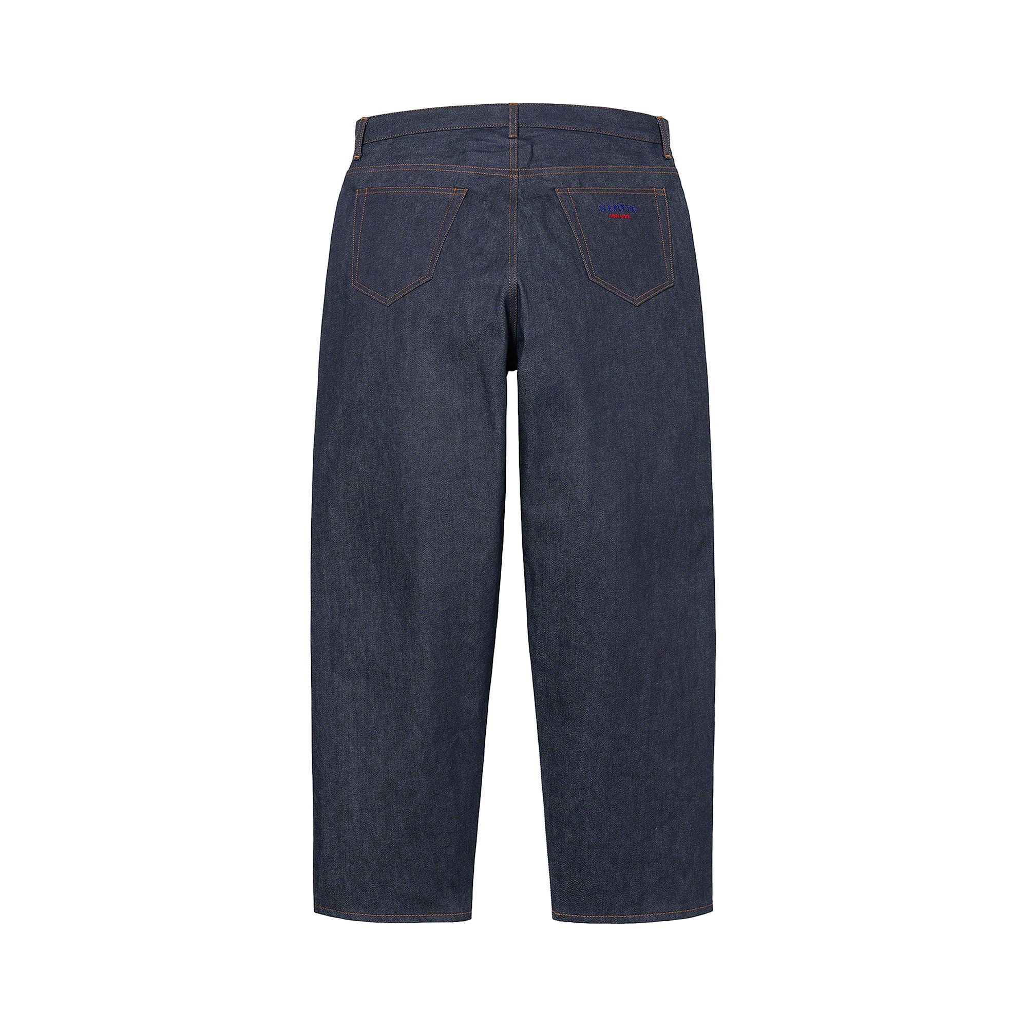 Buy Supreme Baggy Jean 'Rigid Indigo' - SS22P47 RIGID INDIGO | GOAT CA