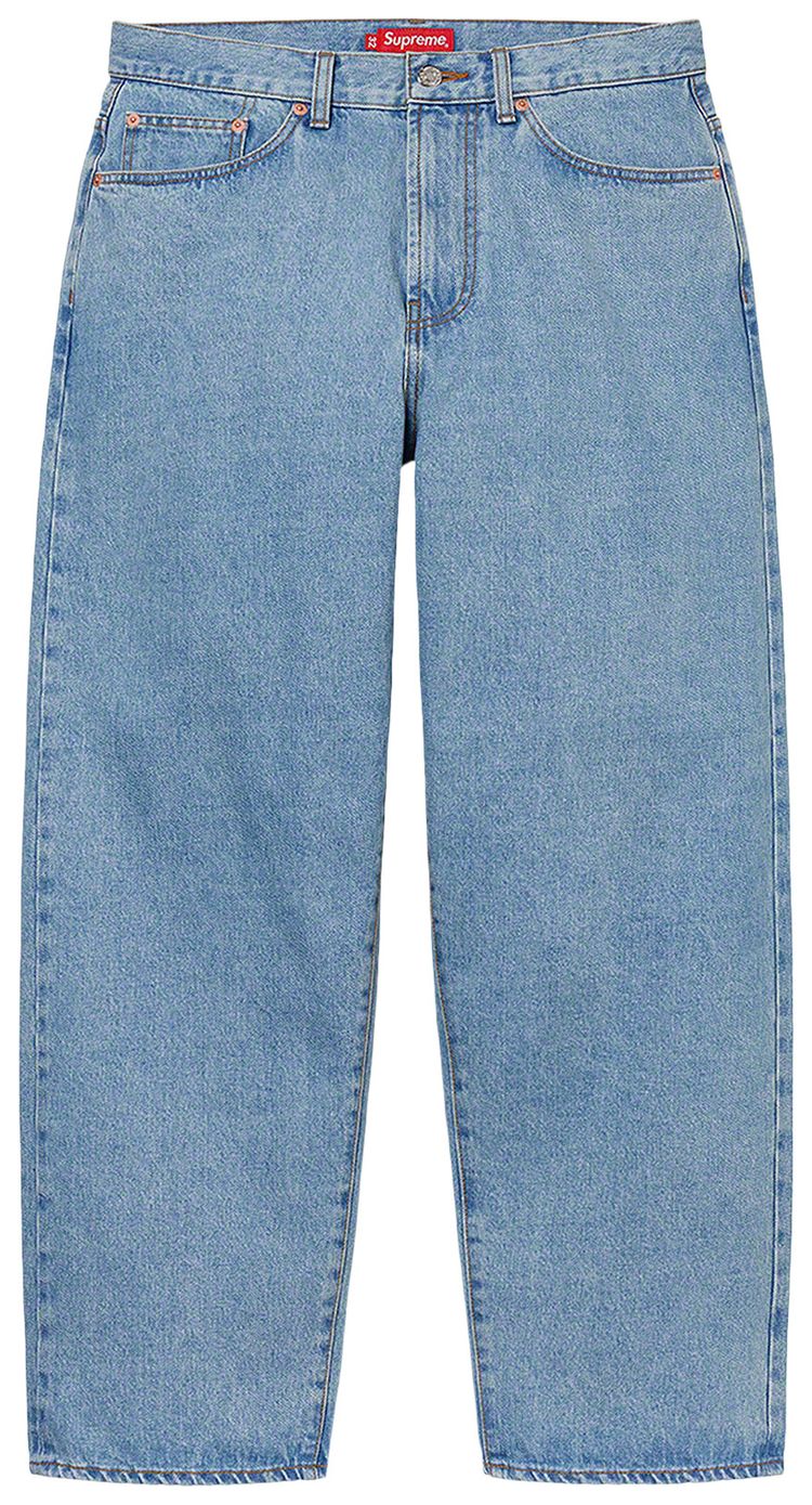 Supreme Baggy Jean Washed Indigo