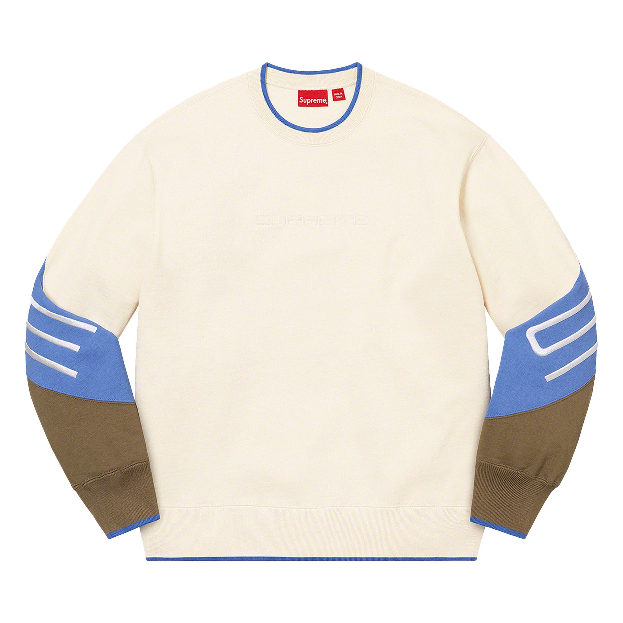 Buy Supreme Stretch Crewneck 'Natural' - SS22SW71 NATURAL | GOAT