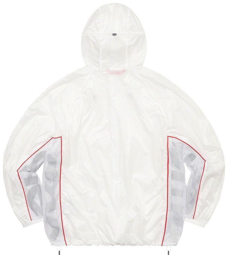 Supreme Ripstop Hooded Windshell White