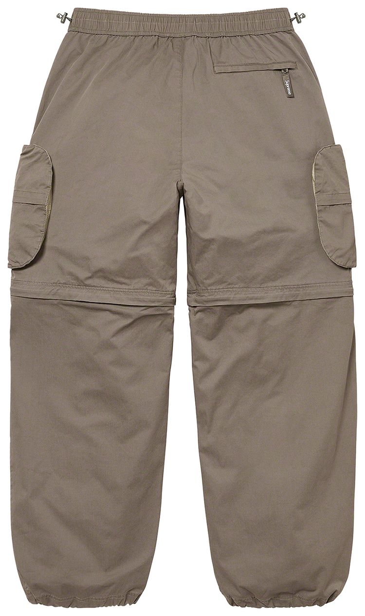 Supreme Cargo Zip Off Cinch Pant Grey
