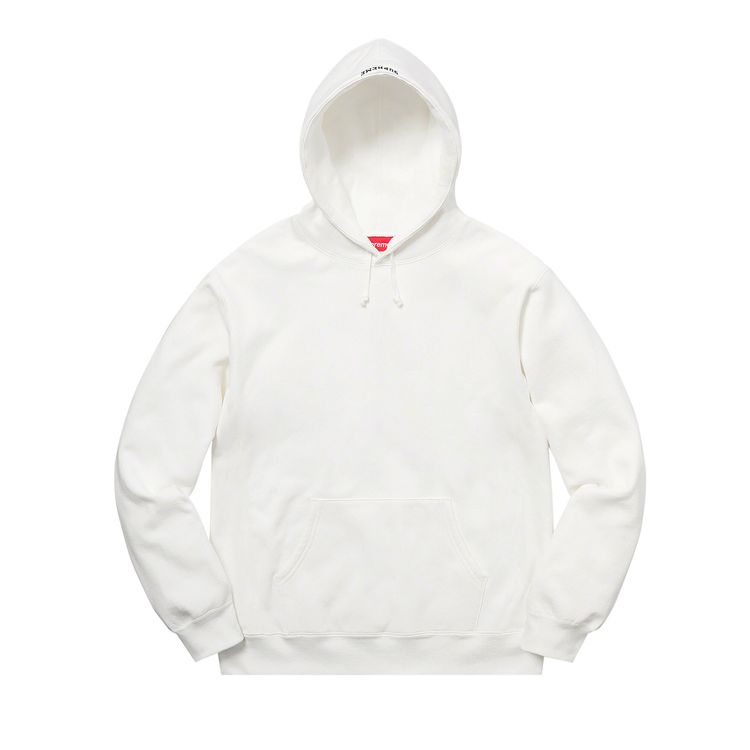 Supreme Malcolm X Hooded Sweatshirt White