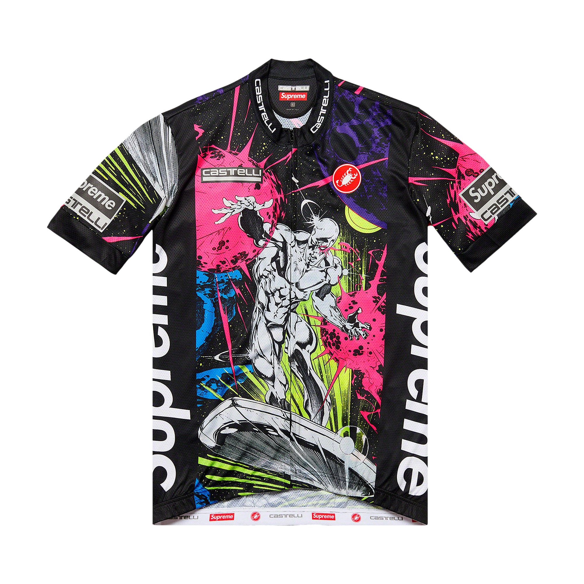 Buy Supreme x Castelli Silver Surfer Cycling Jersey