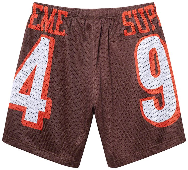 Supreme 94 Jersey Short Brown