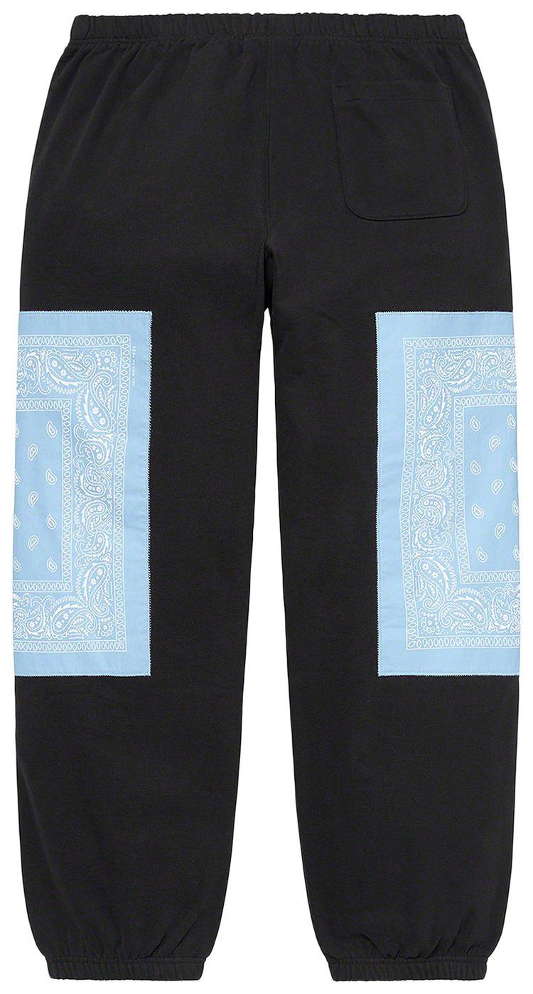 Supreme x The North Face Bandana Sweatpant Black
