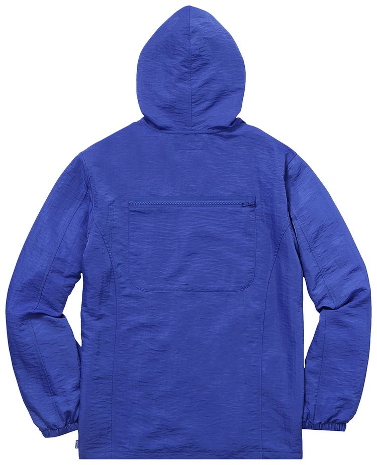 Supreme Skew Hooded Nylon Jacket Royal