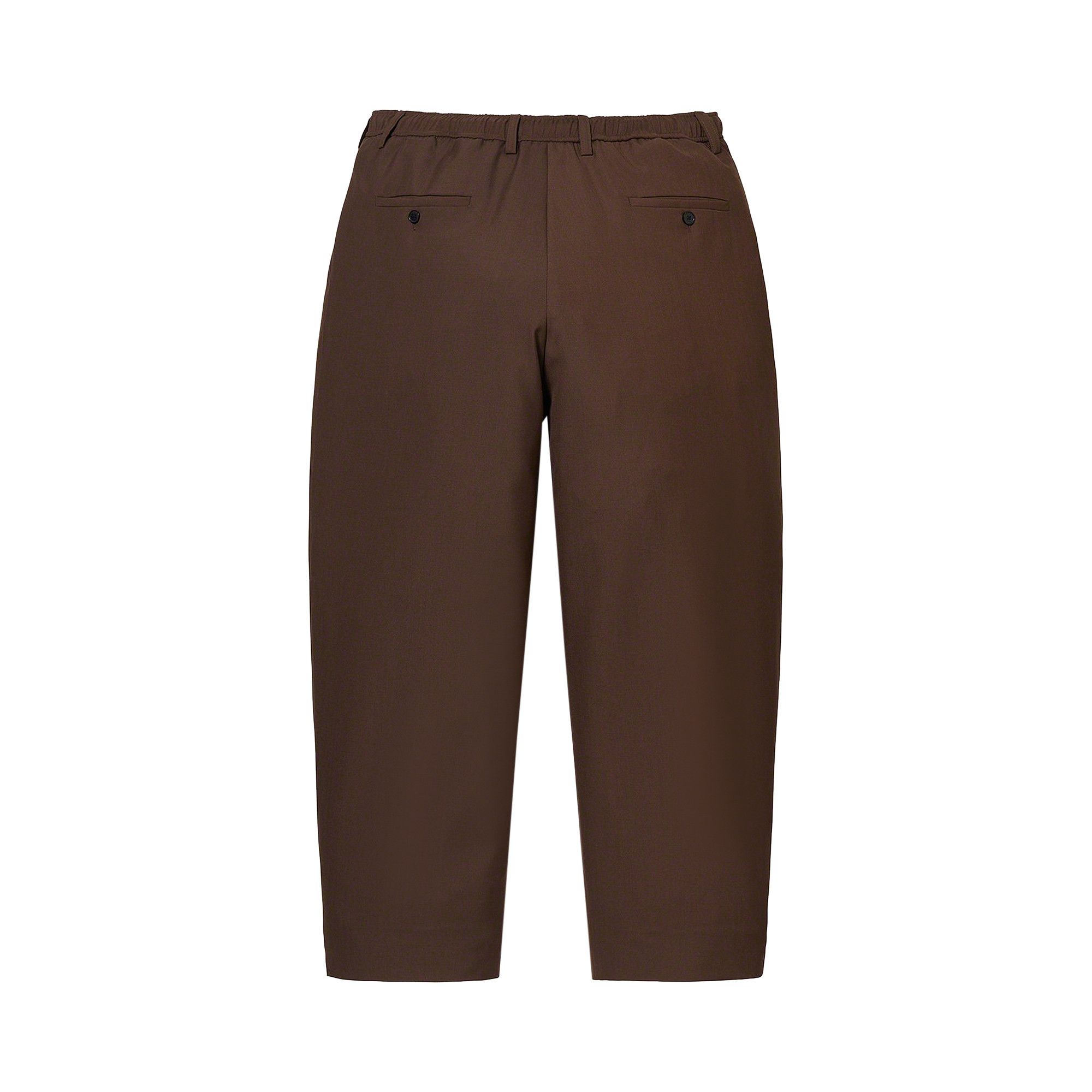 Buy Supreme Pleated Trouser 'Brown' - SS22P72 BROWN | GOAT