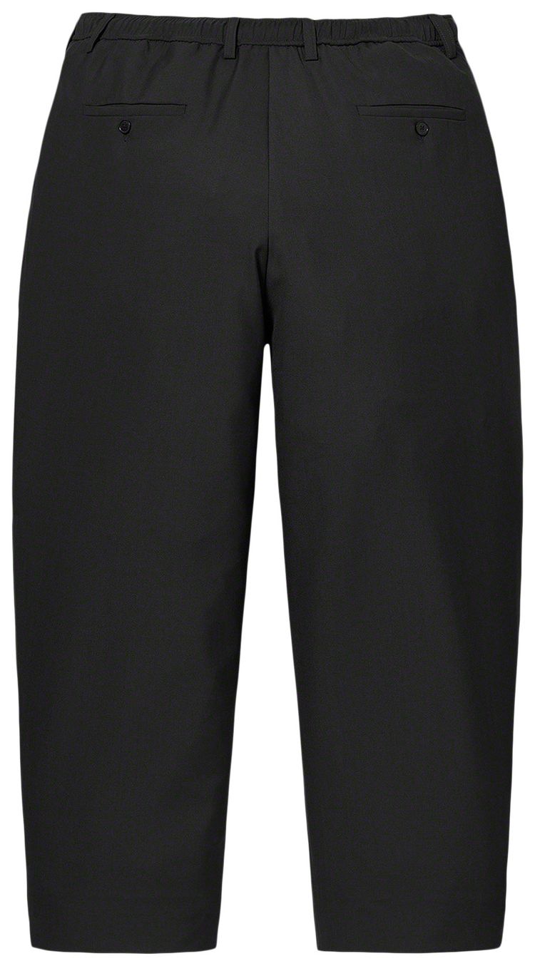 Supreme Pleated Trouser Black