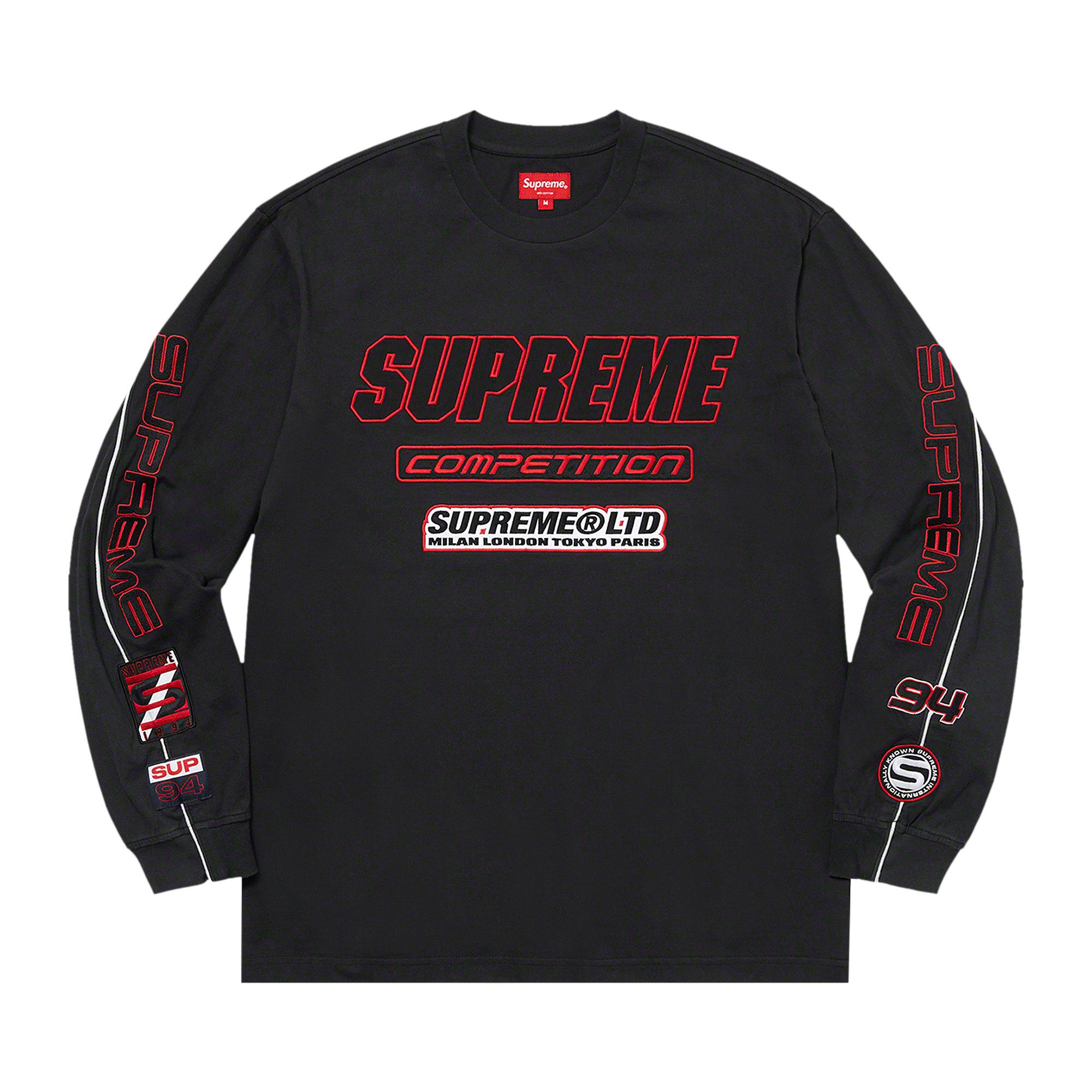 supreme BOX LOGO Crewneck BLACK Lサイズ
