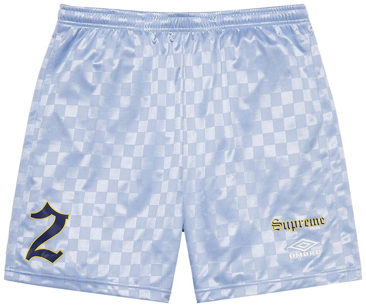 Supreme x Umbro Soccer Short Light Blue