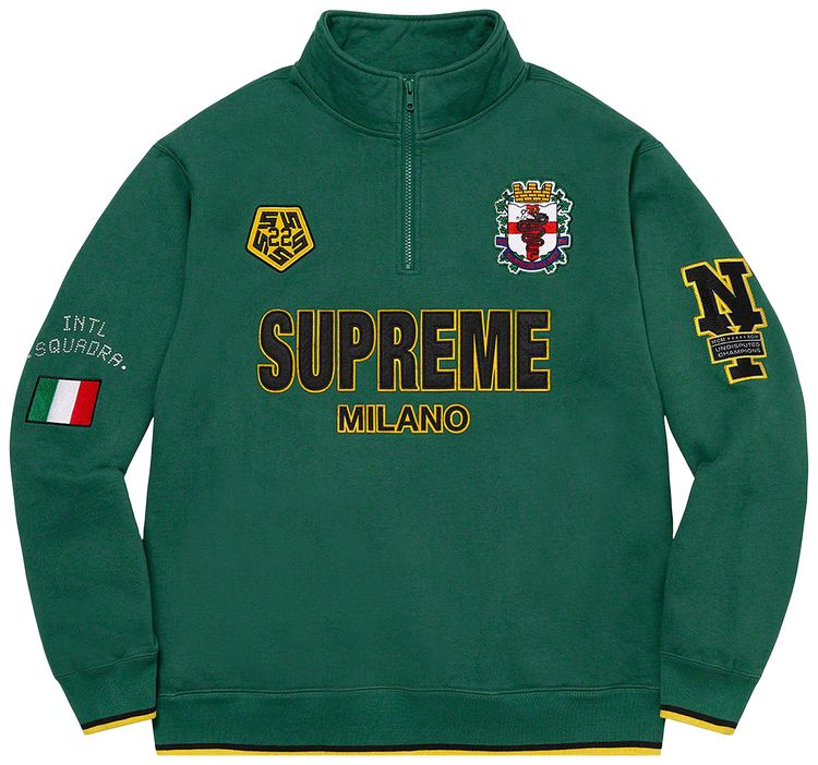 Buy Supreme Milano Half Zip Pullover 