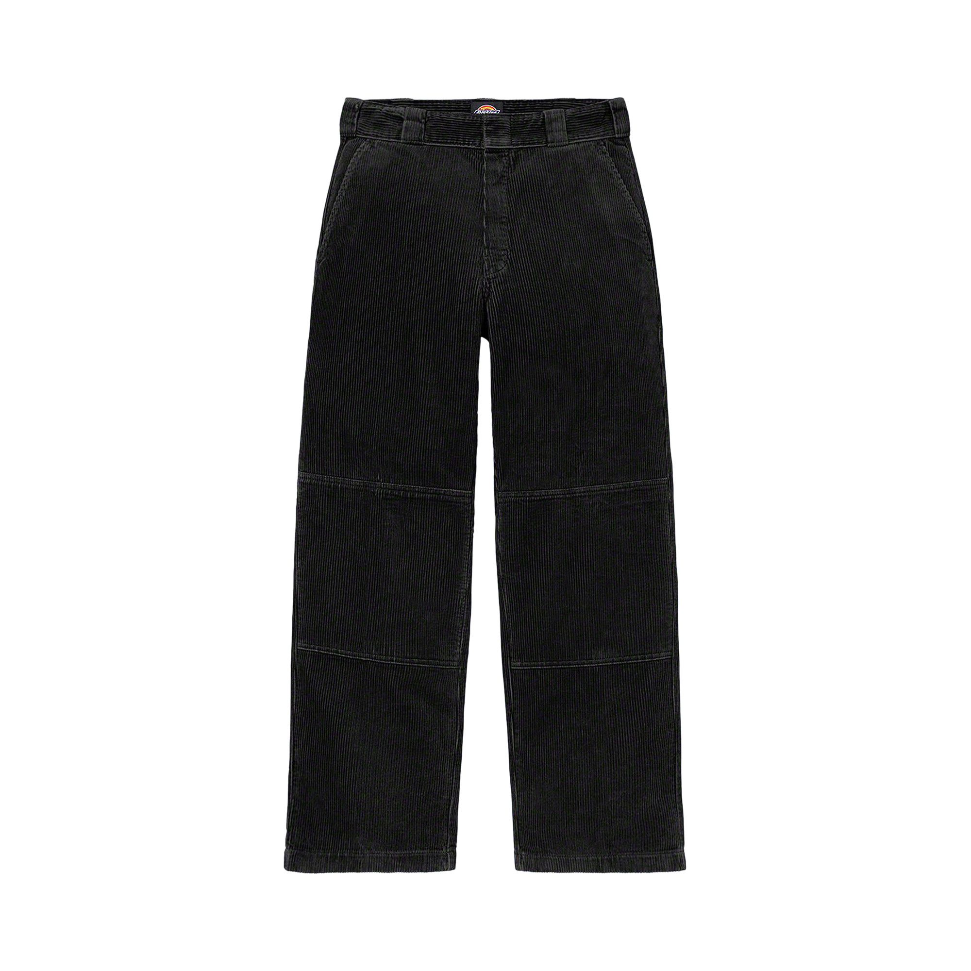 Buy Supreme x Dickies Double Knee Corduroy Work Pant 'Black Buy Supreme x Dickies Double Knee Corduroy Work Pant 'Black