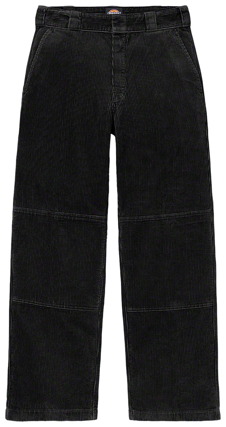 Supreme x Dickies Double Knee Corduroy Work Pant Black