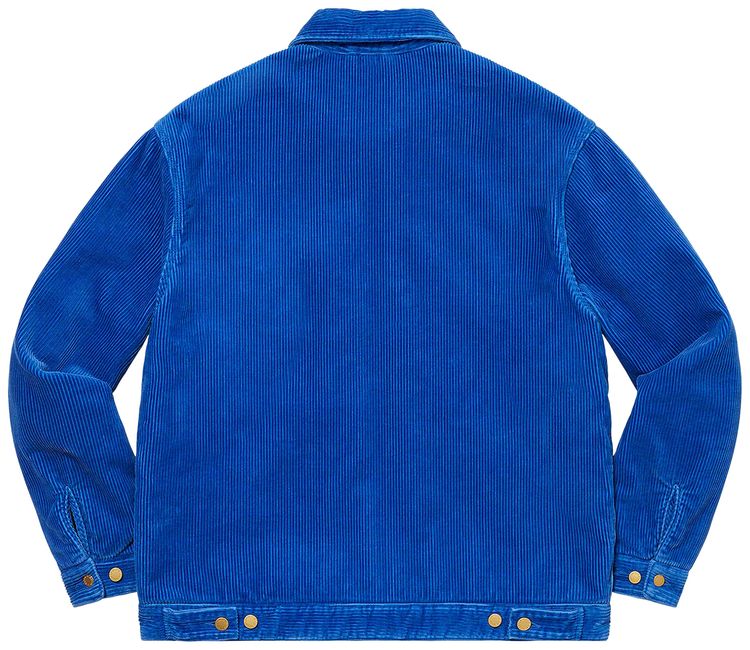 Supreme x Dickies Corduroy Work Jacket Royal