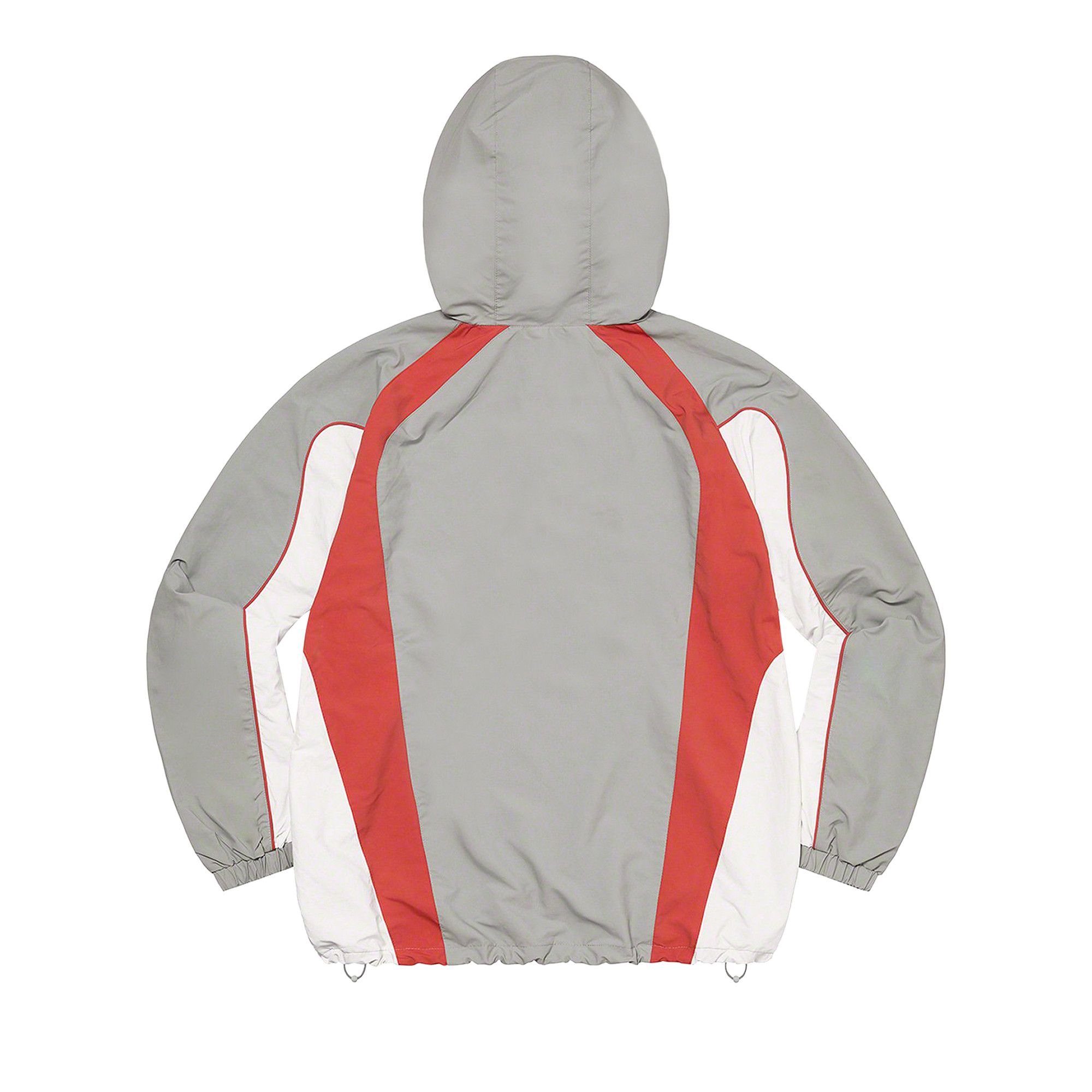Buy Supreme Paneled Half Zip Pullover 'Grey' - FW22J98 GREY