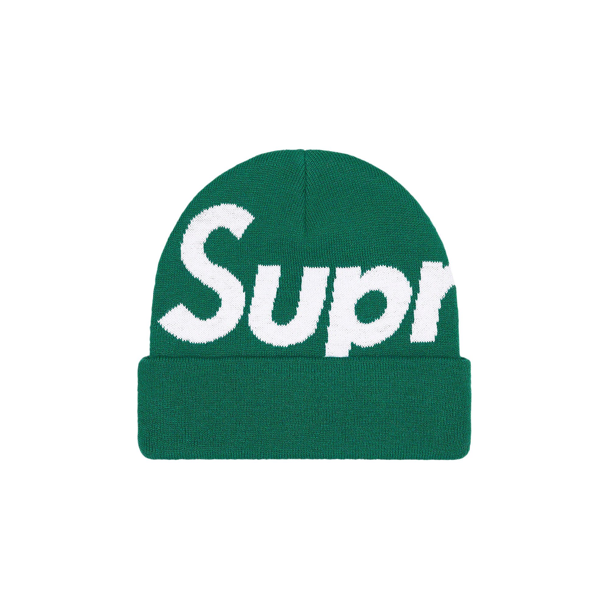 Supreme Big Logo Beanie | Brown | FARFETCH