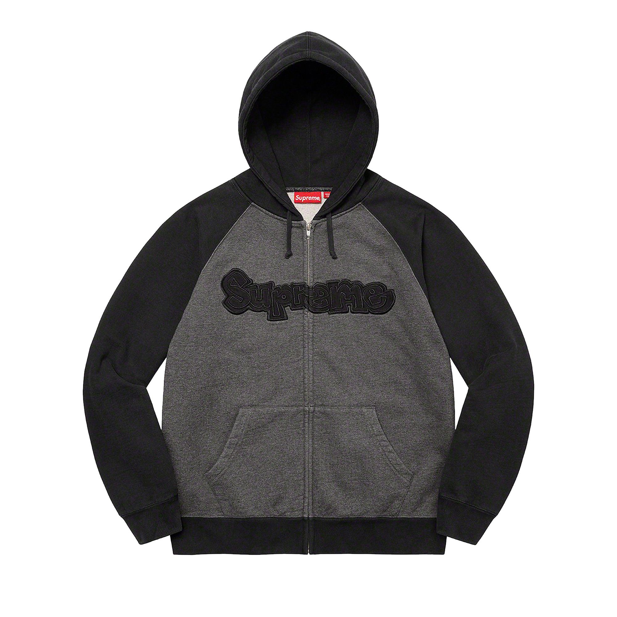 Buy Supreme Gonz Applique Zip Up Hooded Sweatshirt Black FW22SW10 BLACK GOAT CA