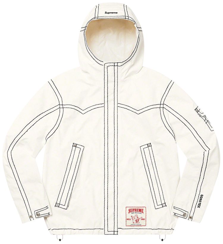 Supreme x True Religion GORE TEX Shell Jacket Natural