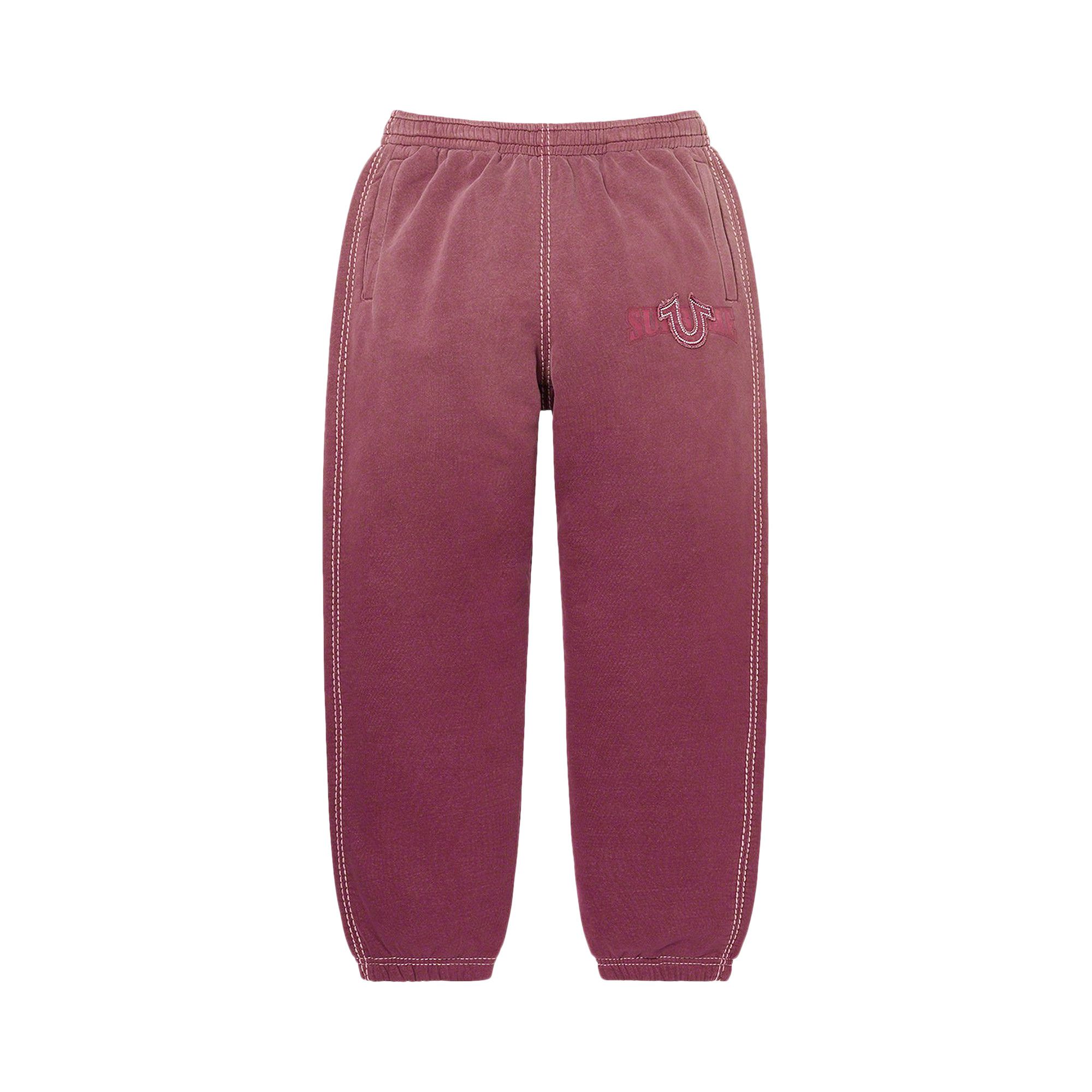 Buy Supreme x True Religion Sweatpant Eggplant FW22P34 EGGPLANT GOAT