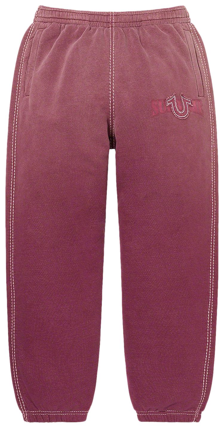 Supreme x True Religion Sweatpant Eggplant