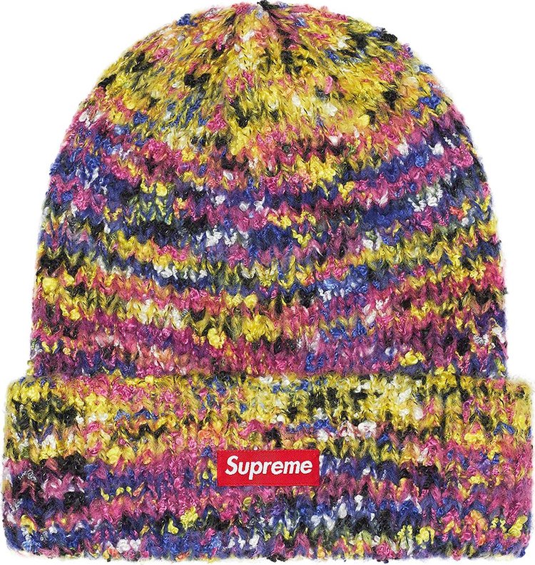 Supreme Space Dye Beanie Purple