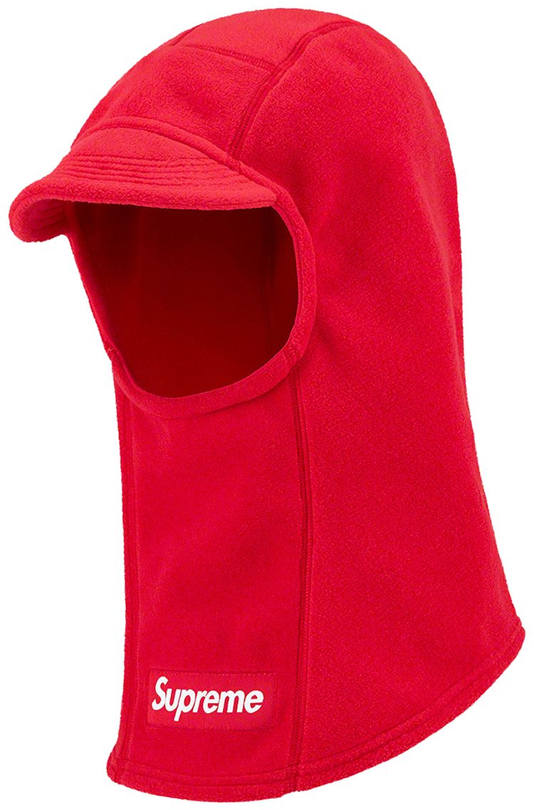 Supreme x Polartec Brim Balaclava Red